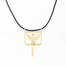 Load image into Gallery viewer, Gold Plated Angel Pendant
